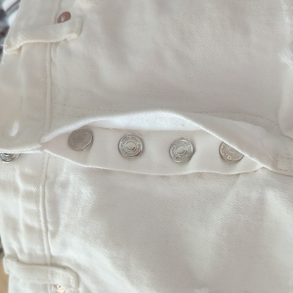 Free People Distressed shorts in White - Picture 7 of 7